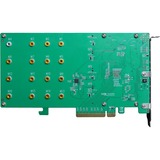 HighPoint SSD6204A controlado RAID PCI Express x8 3.0 8 Gbit/s, Tarjeta de interfaz PCI Express 3.0, PCI Express x8, 0, 1, 8 Gbit/s, 4 canales, 920,585 h