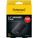 Intenso Memory Case 2,5" 500 GB, Unidad de disco duro 