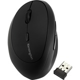 Kensington Ratón inalámbrico ergonómico para zurdos Pro Fit® negro, Izquierda, 1600 DPI, Negro