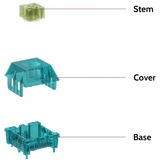 Keychron Caja de almacenamiento para Switch, Caja de depósito negro