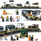 LEGO Asalto a la patrulla policial de la ciudad, Juegos de construcción Juego de construcción, 7 año(s), Plástico, 1313 pieza(s), 2,7 kg