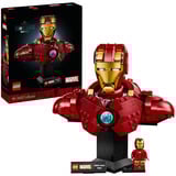 LEGO Busto de Iron Man MK4, Juegos de construcción Juego de construcción, 18 año(s), Plástico, 436 pieza(s), 550 g