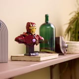 LEGO Busto de Iron Man MK4, Juegos de construcción Juego de construcción, 18 año(s), Plástico, 436 pieza(s), 550 g
