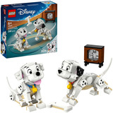 LEGO Disney Lucky y Penny: Cachorros de 101 Dálmatas, Juegos de construcción Juego de construcción, 6 año(s), Plástico, 268 pieza(s), 348 g