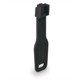 Lindy Cerradura para puerto RJ45 (10 piezas) con llave, Castillo negro