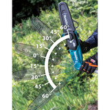 Makita Podadora de altura a batería DUA200Z, 18Volt azul/Negro