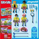 PLAYMOBIL City Life - Equipo de rescate, Juegos de construcción 