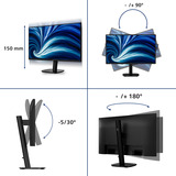 Philips 27B2N3200A, Monitor LED negro