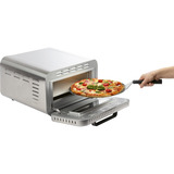 ProfiCook PC-PO 1323 Acero inoxidable, Horno de pizza acero fino cepillado
