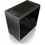 RAIJINTEK Thetis Window Escritorio Negro, Cajas de torre negro, Escritorio, PC, Negro, ATX, micro ATX, Mini-ITX, Aluminio, SPCC, 17 cm