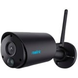 Reolink Argus Series B320-B Bala (forma) Cámara de seguridad IP Interior y exterior 2304 x 1296 Pixeles Pared, Cámara de vigilancia negro, Cámara de seguridad IP, Interior y exterior, Inalámbrico, Google Assistant, Pared, Negro