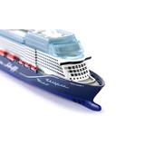 SIKU 1730, Automóvil de construcción azul/blanco