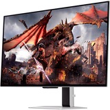 Samsung G80SD pantalla para PC 81,3 cm (32") 3840 x 2160 Pixeles 4K Ultra HD OLED Plata, Monitor de gaming plateado, 81,3 cm (32"), 3840 x 2160 Pixeles, 4K Ultra HD, OLED, 0,03 ms, Plata