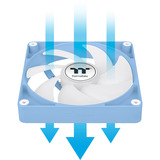 Thermaltake CT140 ARGB Sync PC Cooling Fan Hydrangea Blue, Ventilador celeste
