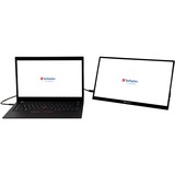 Verbatim 49592 Verbatim PMT-15, Monitor LED negro