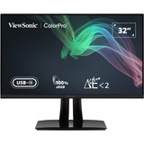 ViewSonic VP56 pantalla para PC 81,3 cm (32") 3840 x 2160 Pixeles 4K Ultra HD LED Negro, Monitor LED negro (mate), 81,3 cm (32"), 3840 x 2160 Pixeles, 4K Ultra HD, LED, 5 ms, Negro