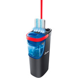 Vileda H2PrO SET Mopa plana, Limpiador de suelo negro/Rojo
