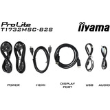 iiyama ProLite T1732MSC-B2S, Monitor LED negro (mate)