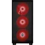 ALTERNATE Custom PC Series • Red Hero Elements Gaming-PC negro/Transparente