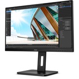 AOC U27P2CA pantalla para PC 68,6 cm (27") 3840 x 2160 Pixeles 4K Ultra HD LED Negro, Monitor LED negro, 68,6 cm (27"), 3840 x 2160 Pixeles, 4K Ultra HD, LED, 4 ms, Negro