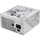 ASUS ROG -STRIX-1000P-GAMING-WHITE unidad de fuente de alimentación 1000 W 20+4 pin ATX ATX Blanco, Fuente de alimentación de PC blanco, 1000 W, 100 - 240 V, Activo, 130 W, 1000 W, 130 W