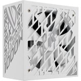 ASUS ROG -STRIX-1000P-GAMING-WHITE unidad de fuente de alimentación 1000 W 20+4 pin ATX ATX Blanco, Fuente de alimentación de PC blanco, 1000 W, 100 - 240 V, Activo, 130 W, 1000 W, 130 W