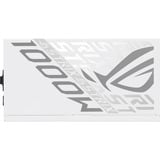 ASUS ROG -STRIX-1000P-GAMING-WHITE unidad de fuente de alimentación 1000 W 20+4 pin ATX ATX Blanco, Fuente de alimentación de PC blanco, 1000 W, 100 - 240 V, Activo, 130 W, 1000 W, 130 W