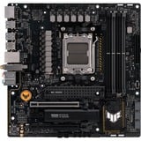 ASUS TUF GAMING B650M-PLUS WIFI AMD B650 Zócalo AM5 micro ATX, Placa base negro, AMD, Zócalo AM5, DDR5-SDRAM, 128 GB, DIMM, Doble canal
