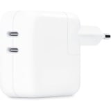 Apple Adaptador de alimentación Dual USB-C MW2K3ZM/A, 35 vatios, Cargador blanco