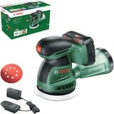 Bosch Lijadora excéntrica inalámbrica EasyOrbit 18V-10, 18Volt, Lijadora orbital verde