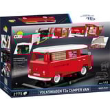 COBI Volkswagen T2a Camper Van Executive Edition, Juegos de construcción rojo/blanco