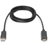Digitus Cable adaptador DisplayPort > HDMI 4K negro