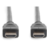 Digitus Cable de conexión HDMI Ultra Alta Velocidad, con Ethernet, UHD 8K negro