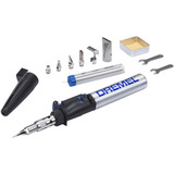 Dremel Butangas Lötkolben Versatip - Edición Arts & Crafts, Soplete de soldar plateado/Negro