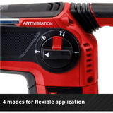 EINHELL Martillo perforador profesional a batería TP-HD 18/26 Li BL - Solo, 18 Voltios rojo/Negro