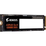 GIGABYTE AORUS Gen4 5000E 1 TB M.2 PCI Express 4.0 NVMe 3D TLC NAND, Unidad de estado sólido negro, 1 TB, M.2, 5000 MB/s