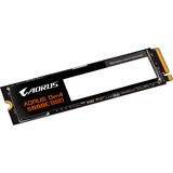 GIGABYTE AORUS Gen4 5000E 1 TB M.2 PCI Express 4.0 NVMe 3D TLC NAND, Unidad de estado sólido negro, 1 TB, M.2, 5000 MB/s