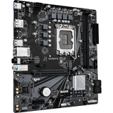GIGABYTE H610M D3W WF6, Placa base negro/Gris
