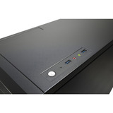 Inter-Tech 88887382, Servidor de vivienda negro