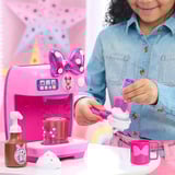 Just Play Disney Junior Minnie Mouse Rise & Shine Bowrista Set, Electrodomésticos para niños 