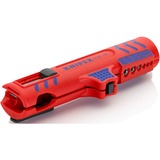 KNIPEX 16 85 125 SB pelacable Azul, Rojo, Herramienta de pelado / decapado rojo/Azul, 67 g, Azul, Rojo