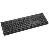 Kensington Teclado inalámbrico KB150 EQ, ES negro, ES, Completo (100%), Inalámbrico, RF inalámbrico, Interruptor de membrana, QWERTZ, Negro