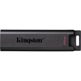 Kingston DataTraveler 512GB Max 1000R/900W USB 3.2 Gen 2, Lápiz USB negro, 512 GB, USB Tipo C, 3.2 Gen 2 (3.1 Gen 2), 1000 MB/s, Deslizar, Negro