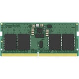 Kingston ValueRAM módulo de memoria 8 GB 1 x 8 GB DDR5 6400 MT/s, Memoria RAM verde, 8 GB, 1 x 8 GB, DDR5, 262-pin SO-DIMM