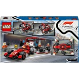 LEGO City Parada en Boxes de F1® y Equipo de Mecánicos con Coche Ferrari, Juegos de construcción Juego de construcción, 6 año(s), Plástico, 322 pieza(s), 600 g