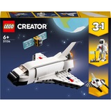 LEGO Creator 3-in-1 Lanzadera Espacial, Juegos de construcción Juego de construcción, 6 año(s), Plástico, 144 pieza(s), 209 g
