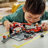 LEGO Parada en Boxes de F1® y Equipo de Mecánicos con Coche Ferrari, Juegos de construcción Juego de construcción, 6 año(s), Plástico, 322 pieza(s), 600 g