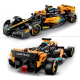 LEGO Speed Champions Coche de Carreras de Fórmula 1 McLaren 2023, Juegos de construcción Juego de construcción, 9 año(s), Plástico, 245 pieza(s), 278 g