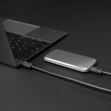 Lindy 31120 cable Thunderbolt 1 m 40 Gbit/s Negro negro, Masculino, Masculino, 1 m, Negro, Níquel/dorado, 40 Gbit/s