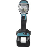 Makita Atornillador de impacto a batería DTW210Z, 18 Voltios, Tornillo de percusión azul/Negro